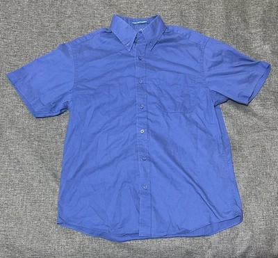 Port Authority Men's S Blue Short Sleeve Shirt
