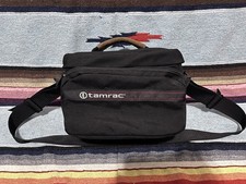 VTG Tamrac 602 Canvas Camera Case Bag w/ Adjustable Shoulder Strap Black as is