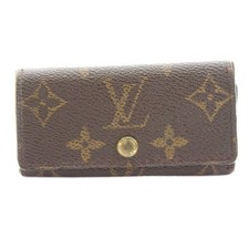 Louis Vuitton Monogram Multicle 4 Key Case 4 Rows Brown M69517