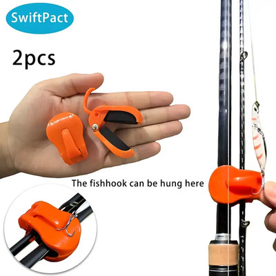 2/4/10 STCK. Schnellbefestigung Angelrute Clip Anti-Rutsch Halter Griff Tackle Organizer