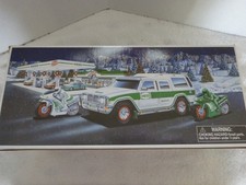 "HESS" Toy Truck and 2 MOTORCYCLES &ldquo;2004&rdquo; Brand New In Original Box