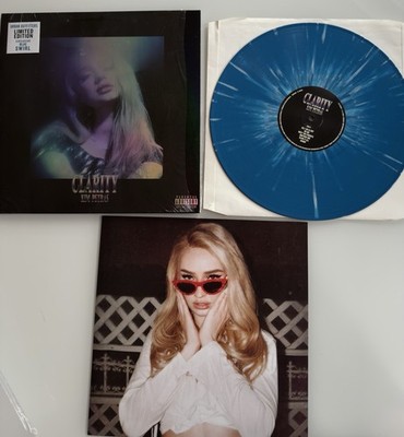 Kim Petras Clarity Limited Blue Swirl Vinyl Record LP UO Urban Outfitters
