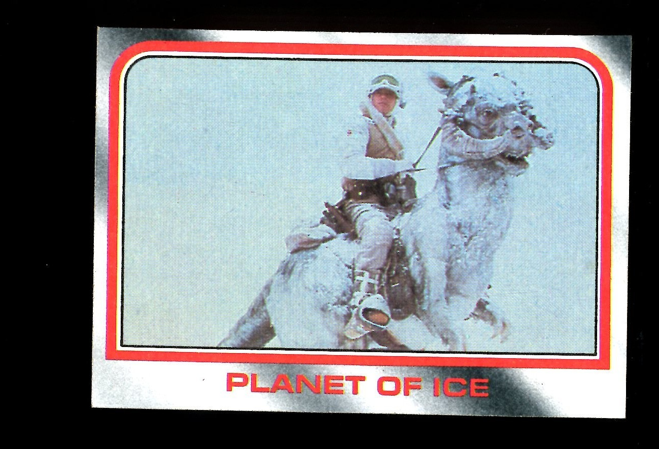 Planet of Ice #13 1980 Star Wars: Empire Strikes Back trading card — raw and PSA graded price guide