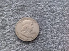 1963-D Franklin (red/gold)