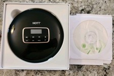 Hott Portable CD Player With USB Cable Wired Earphones  Charger Original Box