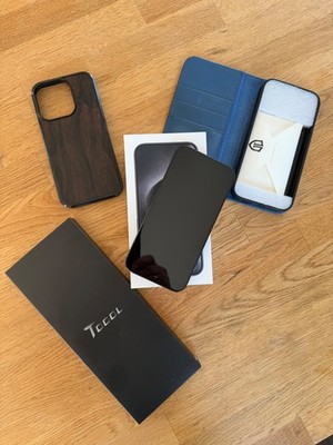 Apple iPhone 15 Pro - 256GB - Titan Blau (Ohne Simlock)