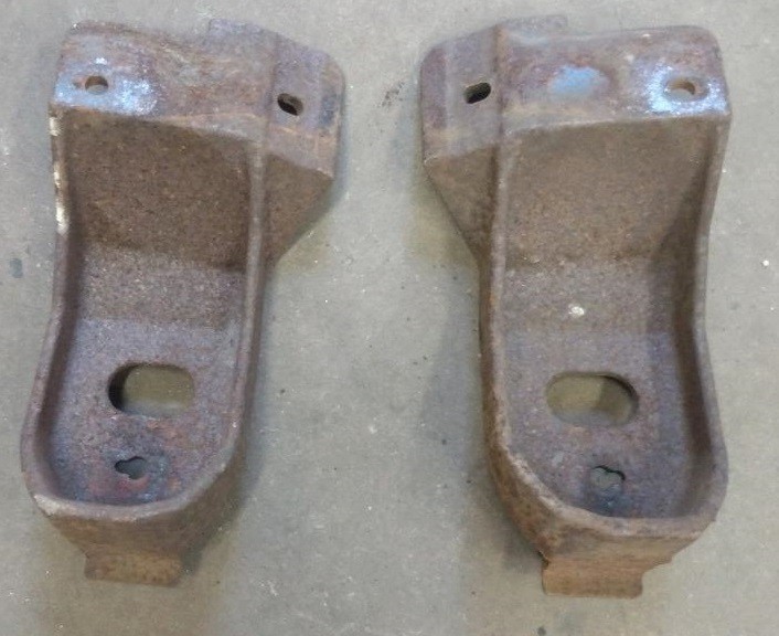 1993 94 95 96 97 FORD RANGER FOG LIGHT BRACKETS OEM CAST IRON