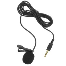 Portable Audio Recorder Lavalier Microphone Clips Collar Shirt Mini