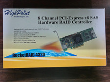 HighPoint RocketRAID 4320 SGL PCI-Express x8 SATA / SAS Controller Card