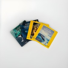 4x National Geographic Laserdiscs LD, Guadalcanal, Egyptians  2 Whales, L New