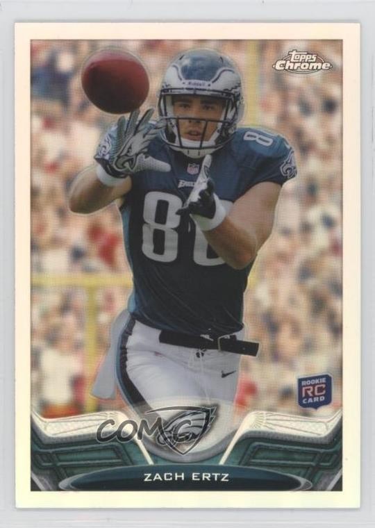 2013 Topps Chrome Refractor Zach Ertz #76 3zh