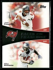 2011 Topps #FF-FW Josh Freeman / Mike Williams Faces of the Franchise