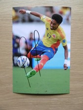 Johan Mojica "Colombia" autograph signed 10x15 cm picture