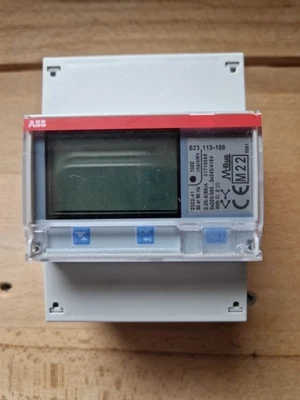 ABB Stotz-Kontakt B23 113-100 Drehstromzähler, smart Stromzähler - Bild 1 von 4