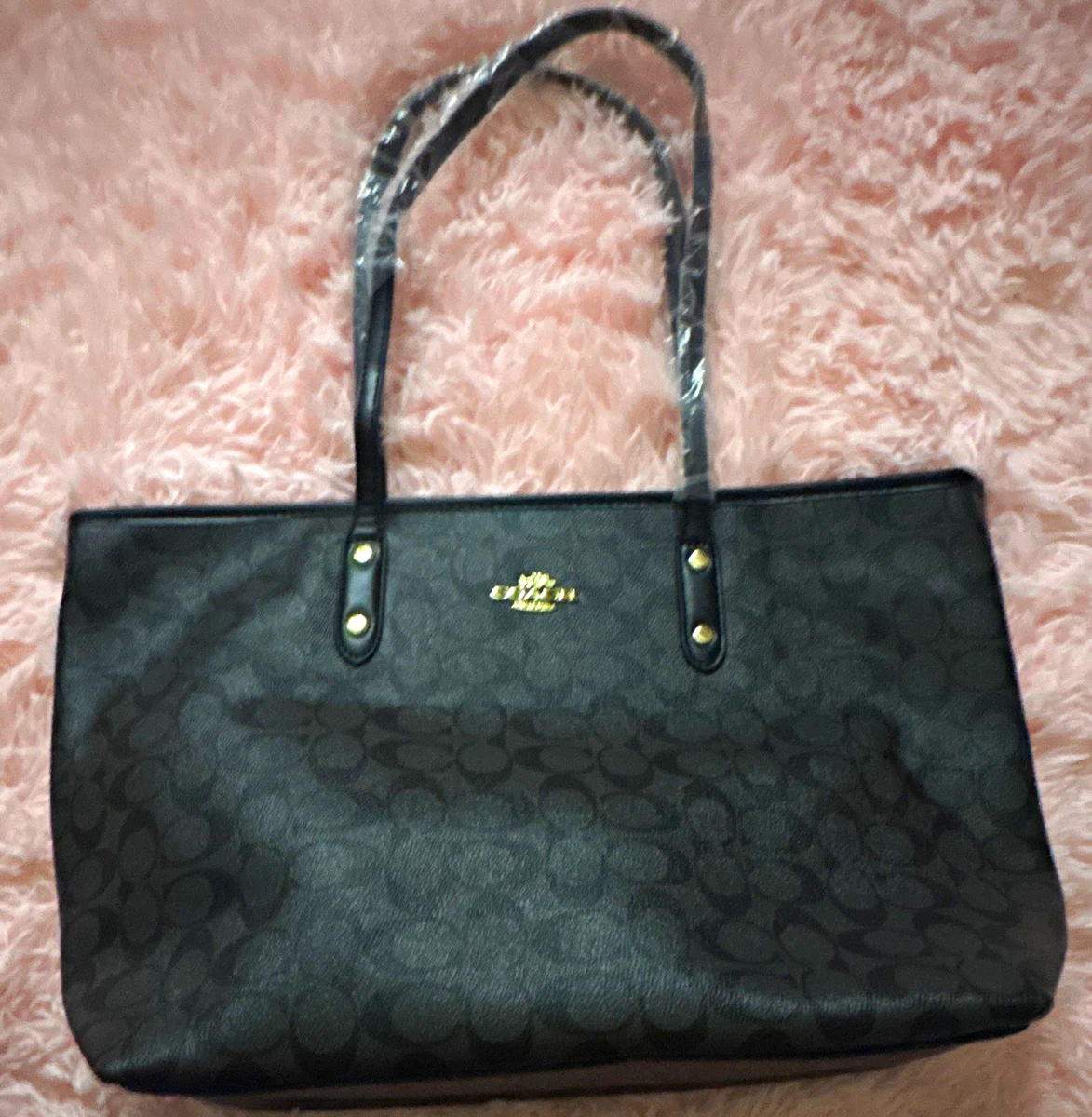 Coach Shoulder Bag Gray Bags & Handbags for Women for sale | eBay