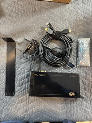 Key Digital KD-HDSW4X1   Phantom Series 4x1 HDMI Switcher with Rack Mount (USED)
