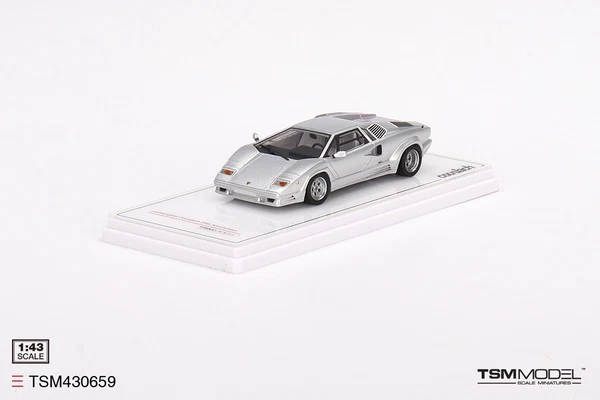 Tsm Modell TSM430659 1/43 Lamborghini Countach 25. JubiläUm Grigio Harz-image