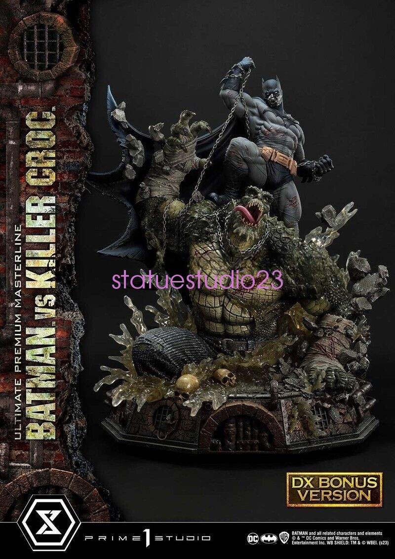 Pre order Prime 1Studio UPMDC-07DXS DC Batman VS Killer Croc