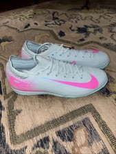 Nike Zoom Mercurial Vapor 16 Pro TF Turf Soccer Shoes, Size 10, Ocean Cube