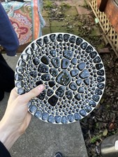 Royal China Underglaze Mosaic Tile Plate Antique