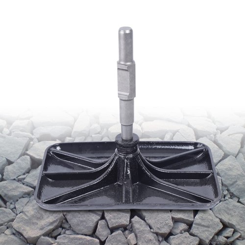 Manganese Steel Hand Tamper Rammer Plate Compactor Paving Stones Gardener Tool - Afbeelding 1 van 15