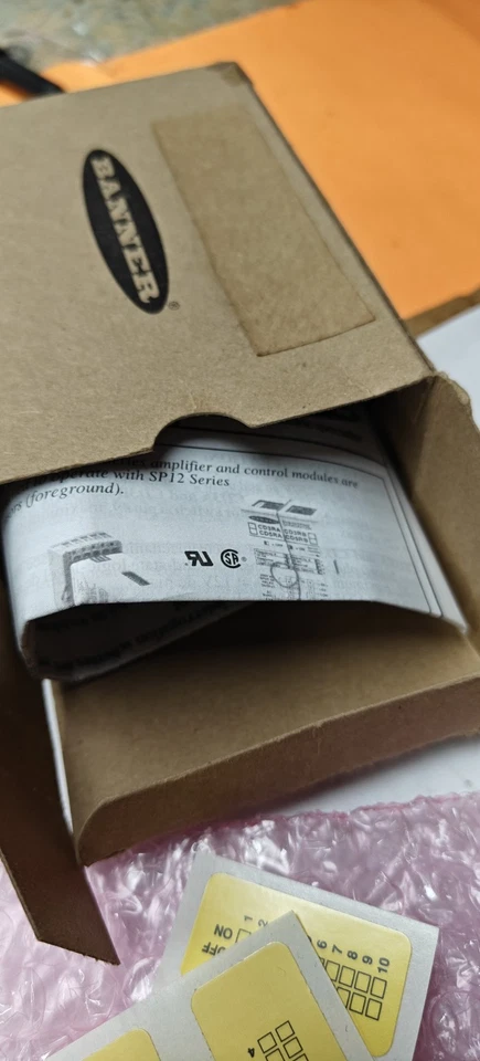 Banner ENGINEERING  CD5A SENSOR Amplifier MODULE MAXI - AMP CD SERIES  27553 NEW - Image 4 of 4