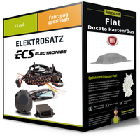 Elektrosatz 13-Pol Spezifisch für Fiat Ducato Kasten/Bus 07.2024-Jetzt Inkl. EBA