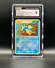 Kingdra 12/109 Reverse Holo Stamped-2004 Pokémon Team Rocket Returns CGC 9 Mint on eBay
