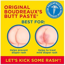 Boudreaux's Diaper Rash Ointment 4 oz x3