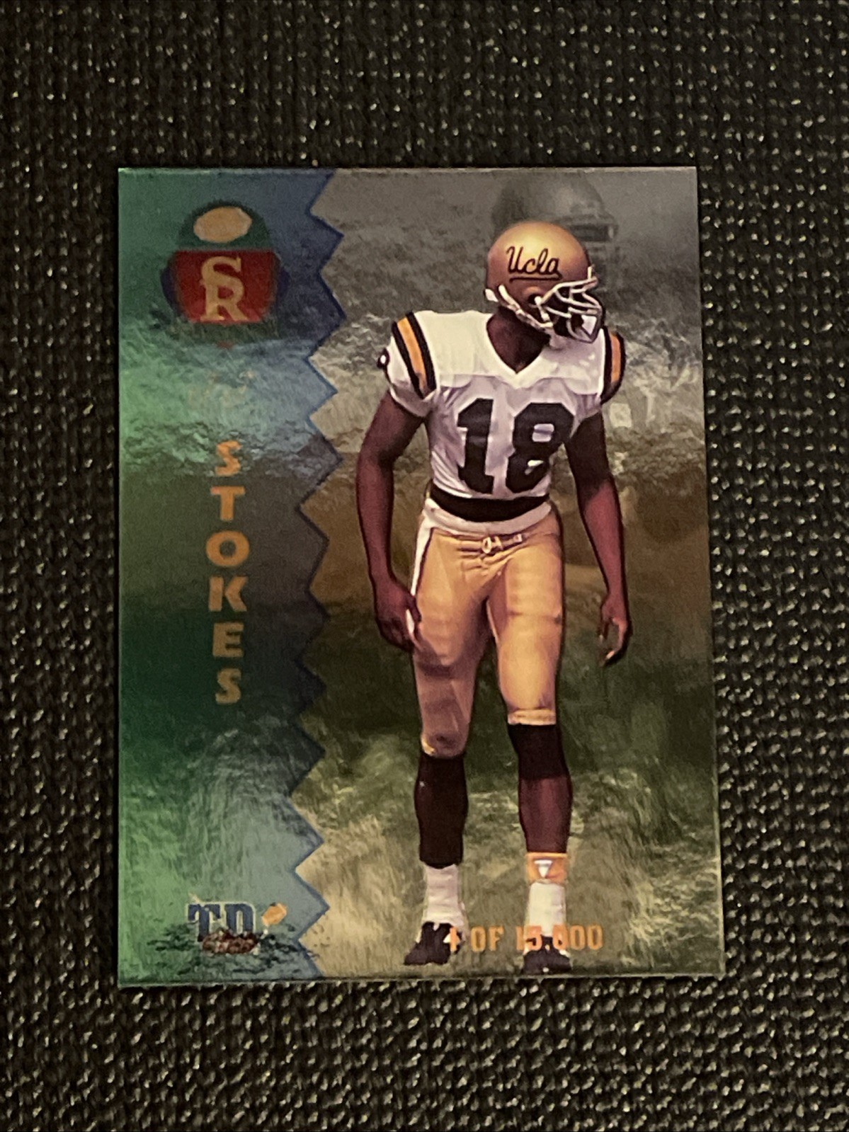 1995 Signature Rookies Prime TD Club /15000 JJ Stokes #T-8 RC