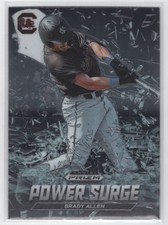 #PS-BA 2021 Prizm Draft Picks Power Surge Brady Allen 