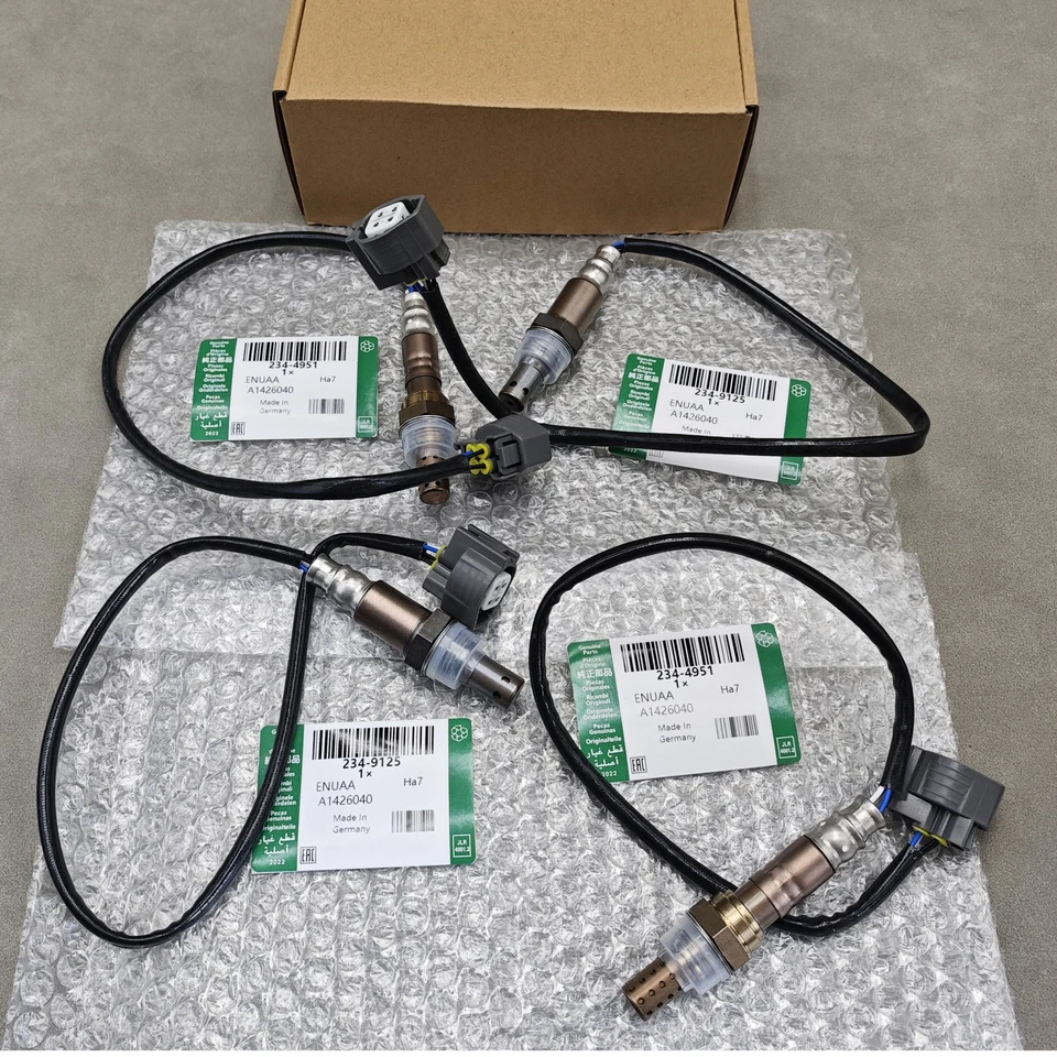 4PCS! Up&Downstream Oxygen Sensor For Jaguar S-Type 2006-2008 XJ8 XJR USA Foto 4 de 4