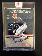 2025 Panini Boys Of Summer Kyle Manzardo American Glory Auto 04/99