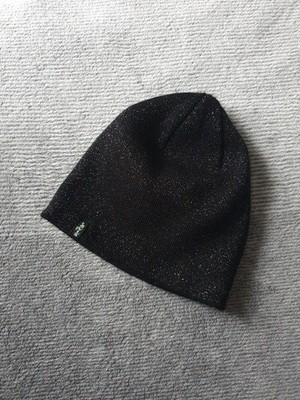 Levi's Mütze Beanie Mütze Schwarz Silber Meliert