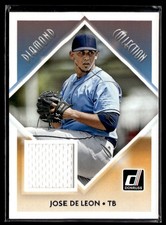 2018 Donruss #DC-JL Jose De Leon Diamond Collection MEM Card 1202M