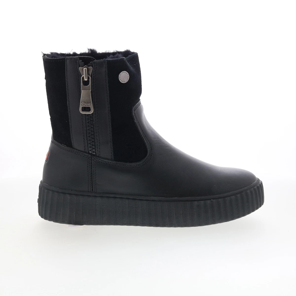 ユウ Black Pajar Leather Boots for Women for sale | eBay