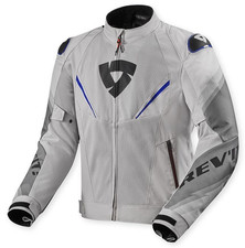 Blouson Moto Revit Quantum 3 Air Argent Bleu Taille L Jacket Sport Naked Été