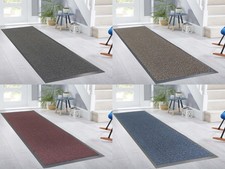 Long Runner Barrier Mat Heavy Duty Non Slip PVC Back Absorbent  Hallway