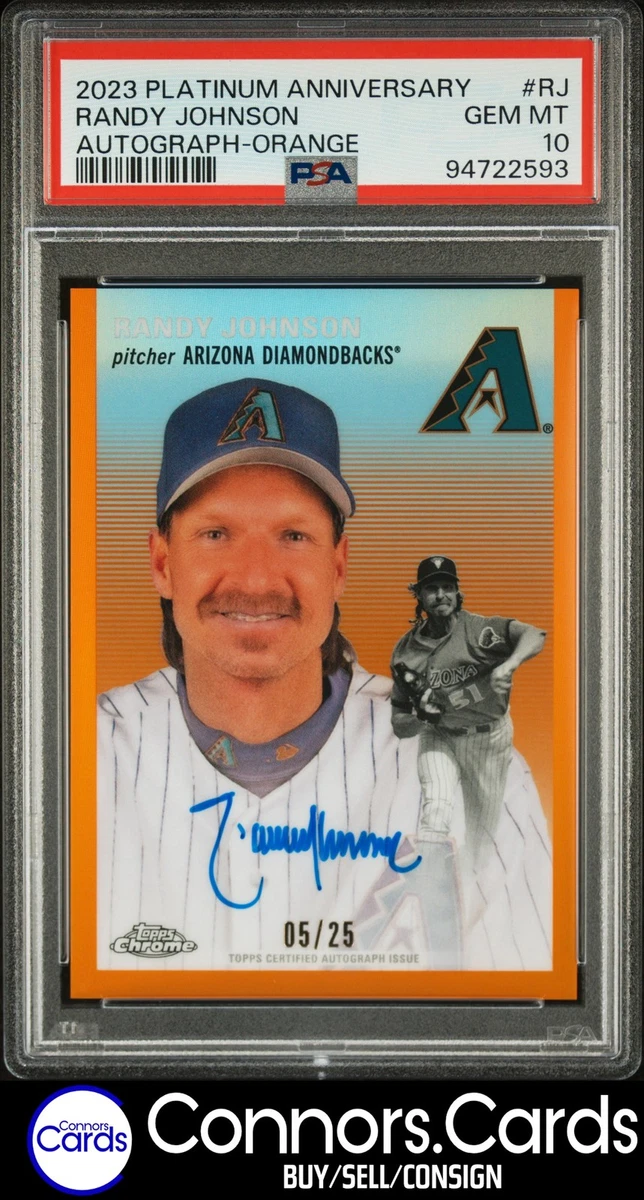 Randy Johnson Autograph Baseball Cards for sale | eBay
