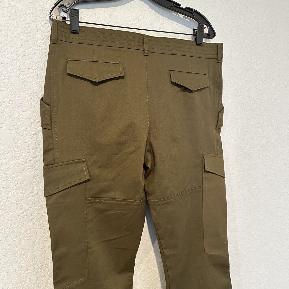 New $129 Zara Surplus Flare Cargo Pants SRPLS TGHT 05 Medium