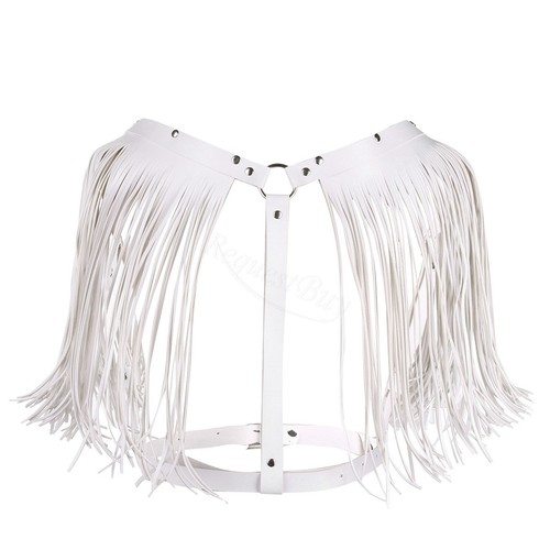 Adjustable Women Corset PU Leather Body Chest Harness Waist Strap Belt cosplay - Bild 12 von 97