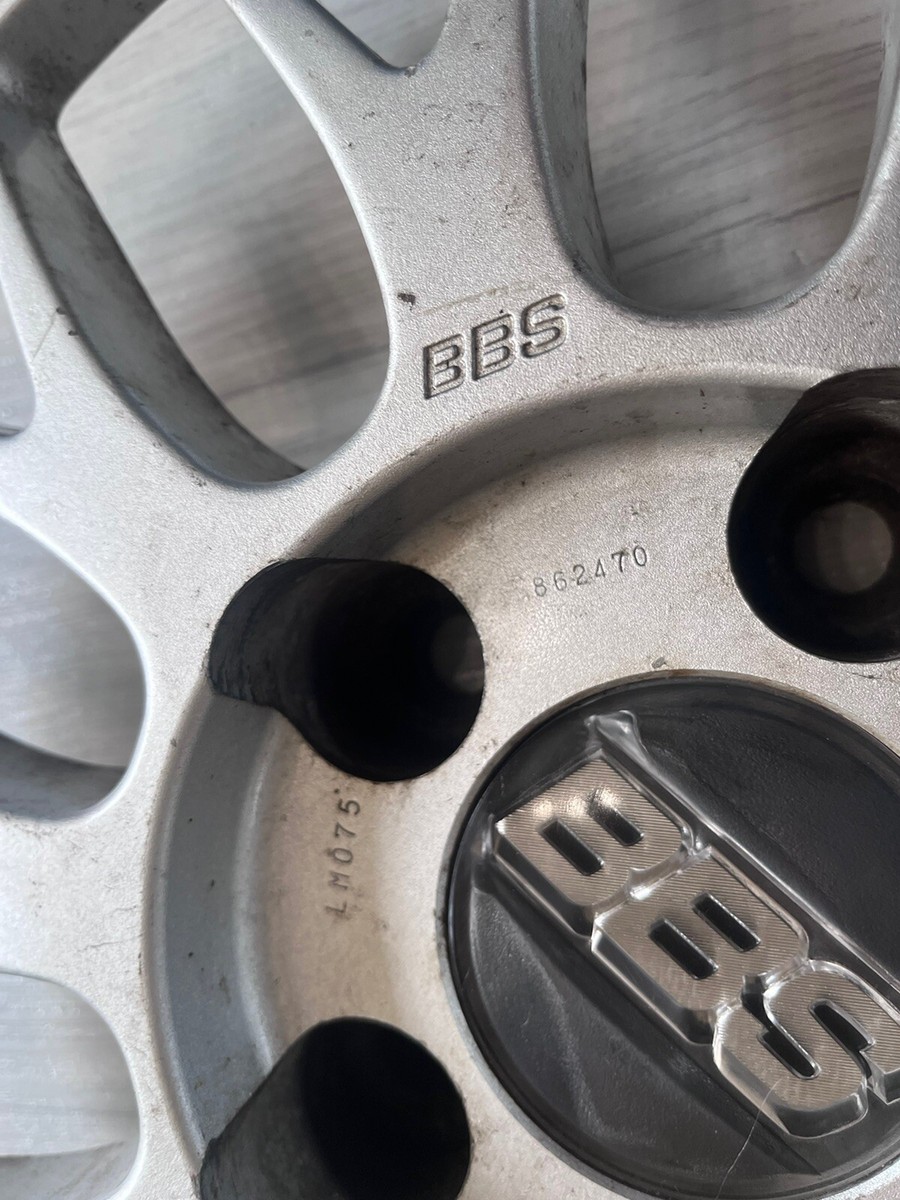 BBS LM 075 17” Centre Face Split rim 5x114.3 VW Honda x1 Genuine