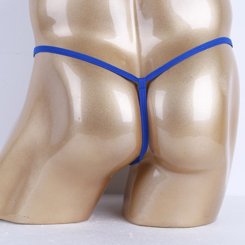 Men's Sexy G-string O-Ring Briefs Open Pouch T-back Thongs Lingerie Underwear - Picture 4 of 58