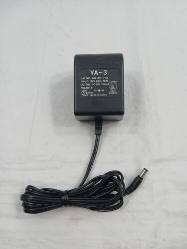 AC Adapter 10V 700mA Power Supply Adaptor Tested AW-10D-1-GB for Yamaha YA-3