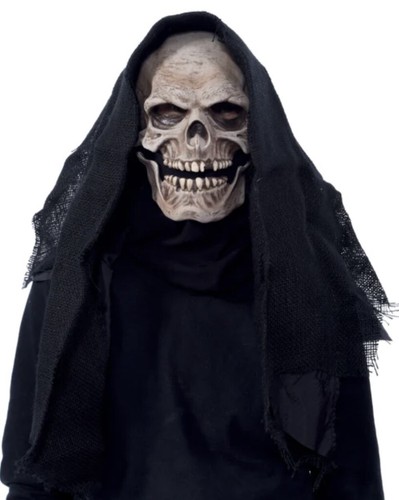 Zagone Studios Grim Reaper Costumer Kit, Mask, Gloves, Gown UK STOCK - Picture 5 of 8
