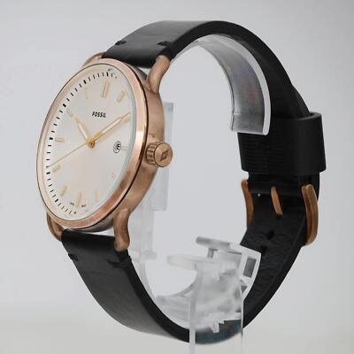 Fossil Orologio Uomo Townsman FS5375, Cassa 44mm, Movimento Cronografo, Quadrante Blu Sfumato, Cinturino In Pelle