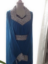 Robe Dubaï Turquoise Et Une Noire 