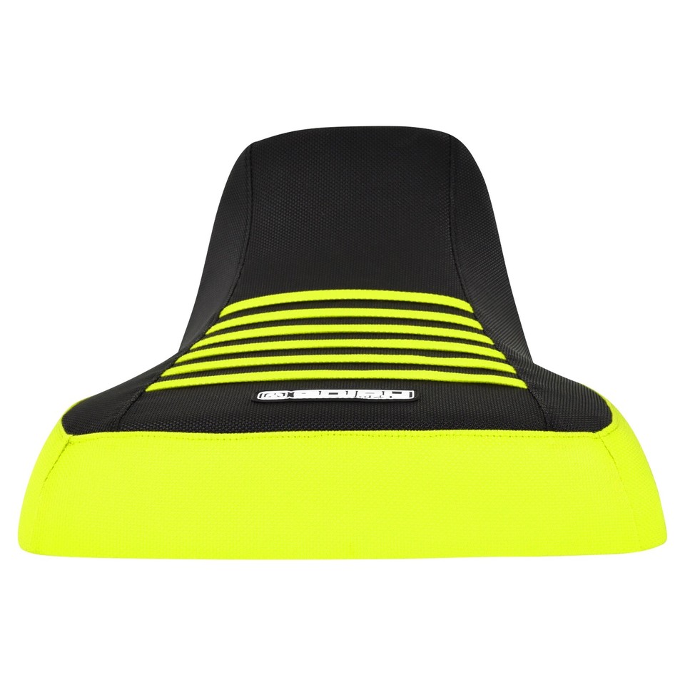 Neon Yellow-Black Gripper Seat Cover For 2016-2021 Honda Grom MSX 125 – #177