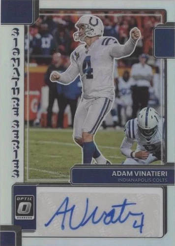 2022 Panini Donruss Optic Adam Vinatieri #SS-AV