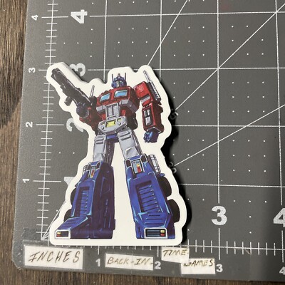 Optimus Prime Adult Humor Sticker For Skateboard Phone Guitar Ect Mat127